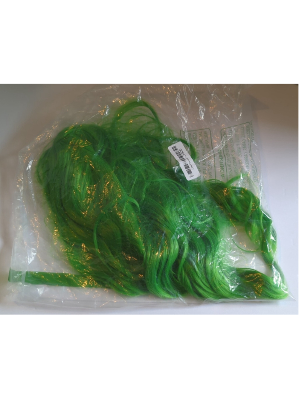 Green Wavy Wig 15" Tailor for Gorgeous You Synthetic Hair Halloween Costume
